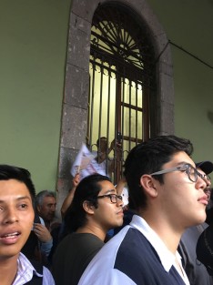 Desde Palacio de Gobierno.