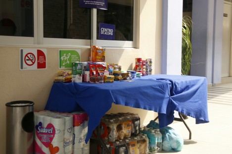 Fue abierto un centro de acopio para damnificados por la erupción del Volcán de Fuego en Guatemala. La ayuda se está recibiendo en las instalaciones del Centro Universitario de Las Naciones de la ciudad de Veracruz, Ver..