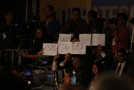 Se llevó a cabo en Boca del Río el debate ciudadano entre candidatos a la gubernatura organizado por COPARMEX.