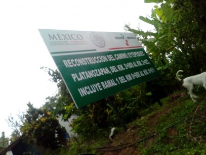 Comunidades se verán beneficiadas con la rehabilitación de su camino.

