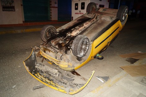 Se incrementa el número de accidentes viales por diferentes factores.
