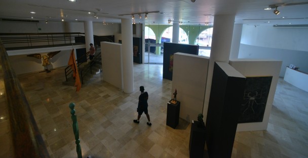 Durante el recorrido se pueden observar 35 bienes artísticos transferidos al Instituto Veracruzano de Cultura.