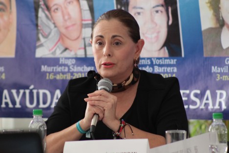 Judith González Sheridan provechó para descalificarse como contendiente por la gubernatura, al reconocer que no puede ganar, justificándolo de cierta manera, con la falta de recursos públicos para su campaña, pero luchará porque haya presupuesto para acabar con la impunidad y desapariciones. 
