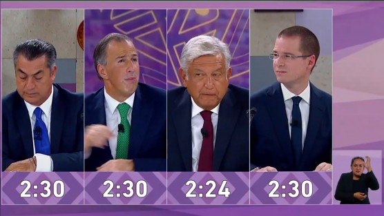 En Mérida, Yucatán se llevó a cabo el tercer debate entre los candidatos presidenciales, en el cual se abordaron temas como crecimiento económico, pobreza, educación, ciencia y tecnología, desarrollo sustentable, entre otros relacionados. 