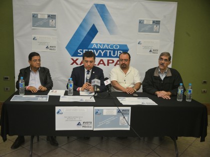 Gerardo Libreros presidente de la CANACO, informó sobre la participación de cámaras empresariales como observadores electorales el próximo 1 de julio, luego de convenio firmado con el INE. 