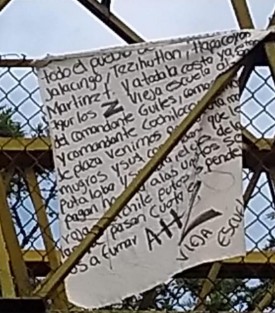 APARECEN NARCOMANTAS EN DIFERENTES MUNICIPIOS.