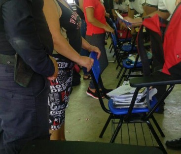 Inician con Operativos Mochila en escuelas, esto como parte de las acciones de la prevención de delitos
