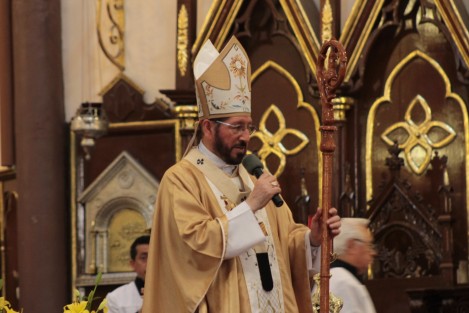 El Arzobispo de Xalapa, Hipólito Reyes Larios, recordó a los feligreses que deben analizar las propuestas de los candidatos y buscar a aquellos que defiendan los valores acordes con los de la fe cristiana.  