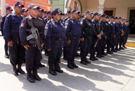 Policía municipal se encuentra lista para el proceso electoral, de ser necesario solicitarán apoyo de fuerzas estatales y federales.
