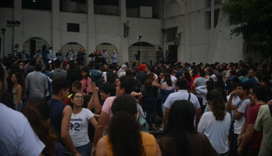 Jóvenes, adultos mayores y población en general disfrutaron de la orquesta, con lo que queda claro que hacen falta más espectáculos como estos en la ciudad. 
