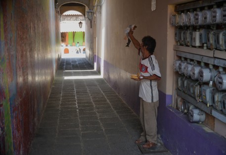 El patio Muñoz uno de los sitios emblemáticos de la ciudad de Xalapa y a decir de sus habitantes uno de los más antiguos, ya que en tiempos de la Revolución funcionaba como cuartería.