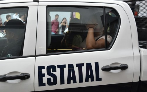 Una mujer de alrededor de 30 años, fue detenida por elementos de la SSP, luego de ser acusada de sustraer mercancía de la tienda Coppel.
