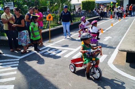 La educación vial es de la niñez y los niños son aliados de tránsito del estado.