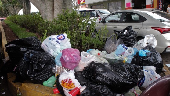 Si hay camiones recolectores de basura nuevos y los empleados de Limpia dicen que pueden hacer más fácil su trabajo. ¿porqué siguen los montones en los camellones de avenidas principales? ¿Ciudadanos cochinos? 