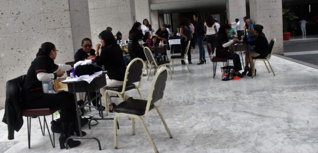 En el Congreso del Estado se llevó a cabo laSegunda Jornada de Salud, con el apoyo de la Delegación del IMSS-Veracruz. Se realizaron diversas actividades enfocadas al cuidado de la salud  y detección oportuna de enfermedades.  