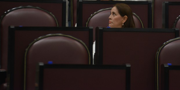 Mi July Sheridan volvió a ser Judith González Sheridan, aunque se le vio como en campaña. 
