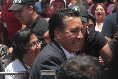 No voy a fallarle al pueblo de Veracruz: Cuitláhuac García. 