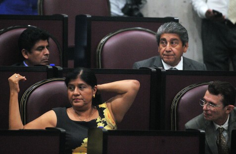 Diputada Copete, mostrando músculo legislativo, sin cambiar de bancada.