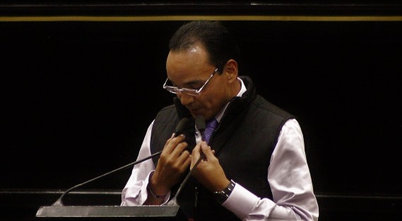 Aspectos de la 11va sesión  de la LXIV Legislatura de Veracruz.
