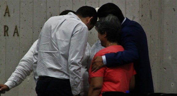 Aspectos de la 11va sesión  de la LXIV Legislatura de Veracruz.