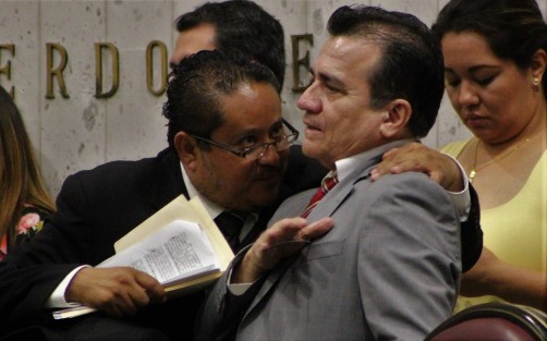 Aspectos de la 11va sesión  de la LXIV Legislatura de Veracruz.
