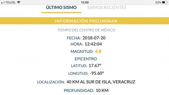 Sismo con epicentro en Isla, Ver. fue perceptible en la capital veracruzana, en donde algunos edificios fueron evacuados. 