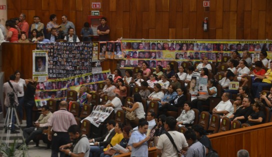 Con presencia durante la sesión de la LXIV Legislatura de Veracruz, de colectivos de búsqueda de desaparecidos, fue aprobada la Ley en materia de Desaparición de Personas.  
