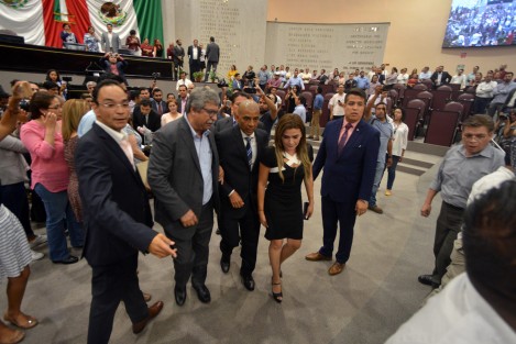Marijose Gamboa y José Luis Enríquez Ambell, los que le abrieron el camino a Marcos Even Torres Zamudio.   