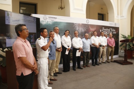 Se presentó el programa deportivo del <em>Festival Velas Veracruz 2018</em>, que integrará un torneo de golf y otro de pesca, con una atractiva bolsa de premios.