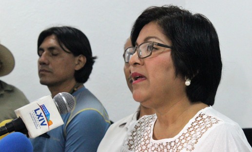 En conferencia de prensa, la legisladora María del Rocío Pérez convocó a ciudadanos a participar en el Diálogo público <em>El agua en nuestras cuencas; los decretos presidenciales, una amenaza para la vida</em>, que se realizará el lunes 20 de agosto, de 09:00 a 15:00 horas, en el auditorio Sebastián Lerdo de Tejada del Congreso del Estado, la entrada será libre.