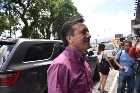 Previo al recorrido el gobernador declaró sobre los asaltos sufridos por militantes de el partido MORENA.