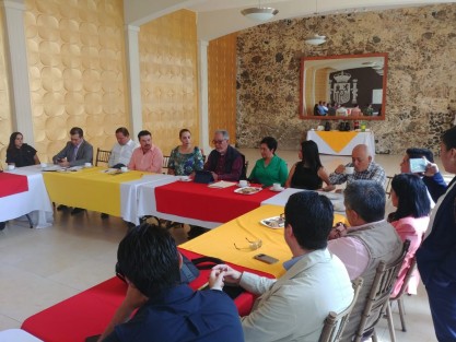 Este día se llevó a cabo una reunión plenaria de trabajo con los alcaldes de los municipios que conforman <em>La Ruta de Cortés</em>, atendiendo a la invitación de la Diputada local Cinthya Lobato Calderón, donde se expuso el detonante turístico que representa dicho suceso histórico para la región. 