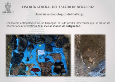 Colectivos de familiares de desaparecidos no habrían aún sido informados del hallazgo hasta ahora, y en unos días imágenes de los objetos que podrían ayudar a identificación de los cuerpos, serán presentados a los colectivos.  