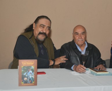 En compañía del presidente de la asociación de caricaturistas  Veracruzanos Alberto Morales, Beto Gato, Magno relató varias historias de cómo surgió la idea de este libro en compañía de hermano Benjamín (Qepd).