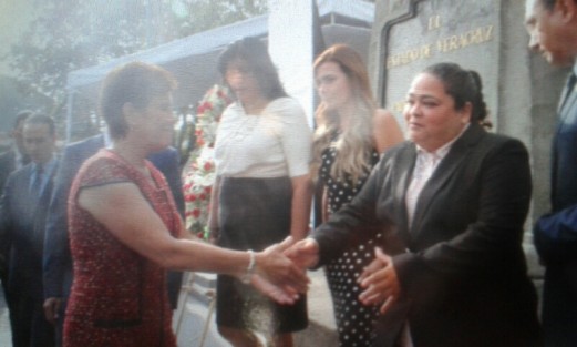 Guardia de Honor a Miguel Hidalgo por diputados de la LXIV Legislatura y funcionarios que la integran.  