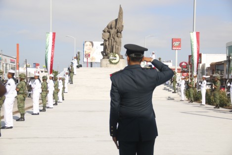 Se conmemoró el 171 aniversario de la gesta heróica de la defensa del Castillo de Chapultepec. Con una ceremonia cívico-militar en el monumento a Los Niños Héroes, a la que asistió el gobernador del estado, se recordó el hecho histórico.