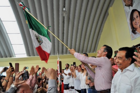Cuitláhuac García dio el Grito de Independencia en Córdoba.