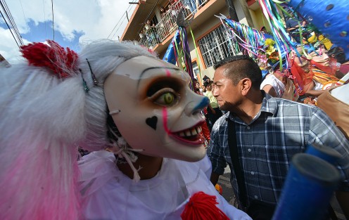Visitantes de Xalapa y la región se dieron cita para disfrutar de la gastronomía del lugar y además de los danzantes.