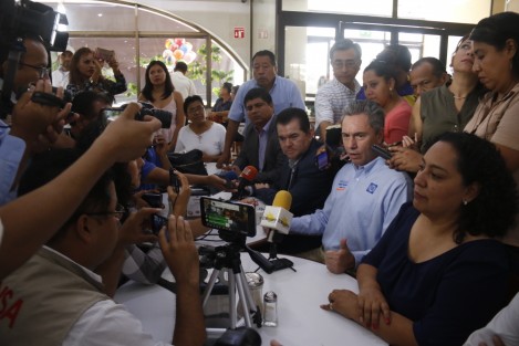 El aspirante a la dirigencia nacional del PAN, Manuel Gómez Morín del Río, y nieto del fundador del mismo, aseguró que de ganar habrá cabida en su proyecto para todos los panistas que busquen a la unidad y la esencia del partido, luego de la división que se diera tras las pasadas elecciones..