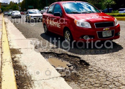 Entre tantos baches xalapeños,  alguien ha visto al alcalde XIPOLITO?