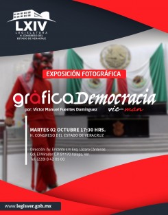 Inauguración de exposición fotográfica de nuestro compañero fotorreportero Víctor Fuentes Domínguez. 
