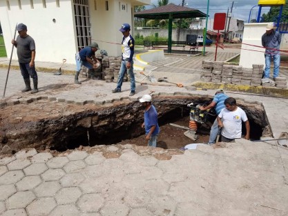 Lluvias han afectado líneas de drenaje pluvial y sanitario.

