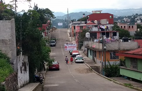 Los quejosos comentan que ya son varios asaltos los que se han cometido por la zona sin que autoridades hagan algo.  