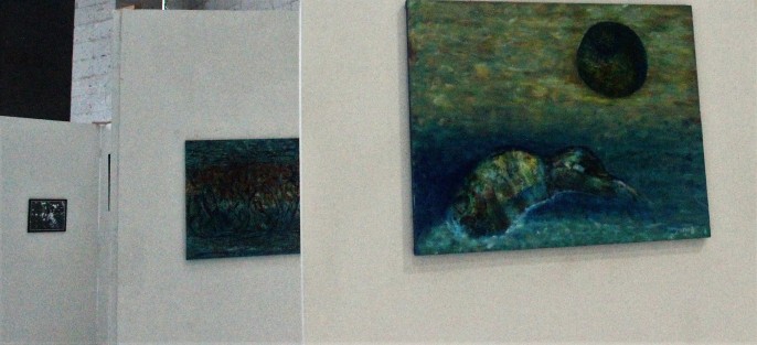 Esta tarde en el Palacio Legislativo se inaugura la exposición de pintura y fotografía de Claudia Cortés. 