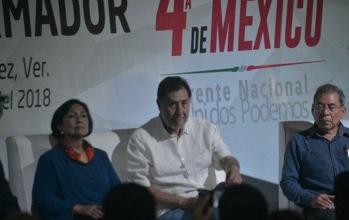 Foro perfil de un gobierno transformador, organizado por el frente izquierdista unidos podemos, se pronuncian por un  pacto político con el gobierno de Morena. Reprobaron a César Yáñez por haber aparecido en prensa fifi y se apuntan  para ayudar a gobernar a Cuitláhuac.