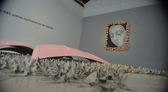 En la Galería de Arte Contemporáneo  de Xalapa se encuentra la exposición Entre Pasado y Futuro de Ryuichi Yahagi.