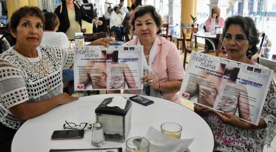 Integrantes del grupo Reto Xalapa, anunciaron que el próximo miércoles 17 de octubre se llevará a cabo el foro Detección Oportuna de Cáncer de Mama, en la sala Tajín ubicada en la avenida Miguel Alemán, indicó Irma Chávez Saldaña. 