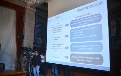 Irán Suárez Villa, secretario de Salud, de los pocos que pueden informar cifra visibles, explicó algunas de las mismas. 