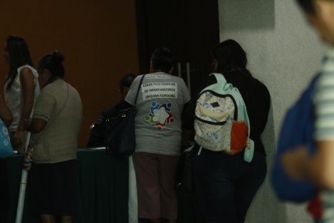 La Secretaría de Gobernación, a través de la Comisión Nacional de Búsqueda de Personas, convocó a una reunión en Boca del Río, con familiares de víctimas de desaparición.  