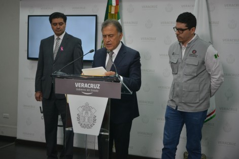 El gobernador Miguel Ángel Yunes dijo que la recomendación hecha por la CNDH por agresión a los jubilados y pensionados fue por hechos anteriores a que asumiera el cargo; agregó que su gobierno ha sido puntual en los pagos. 